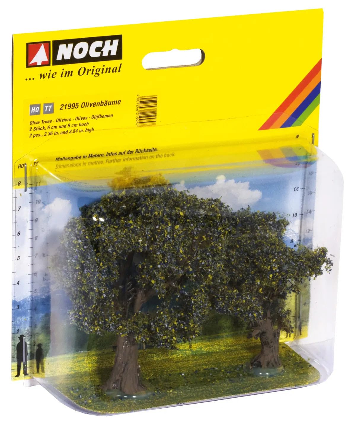 noch-21995-olivenb-ume-h0-tt-2-st-ck-classic-baumserie image 1