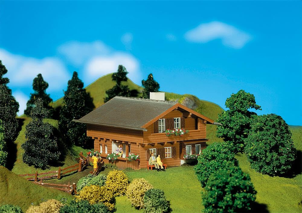 faller-232237-haus-enzian-bausatz-spur-n-ferienhaus-braun-grau image 2