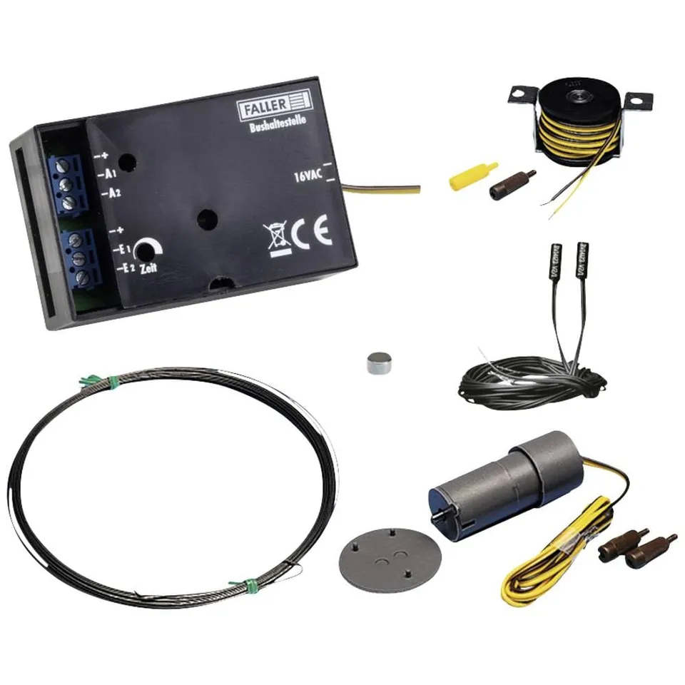 faller-car-system-bushaltestellen-set-stra-en-set image 1