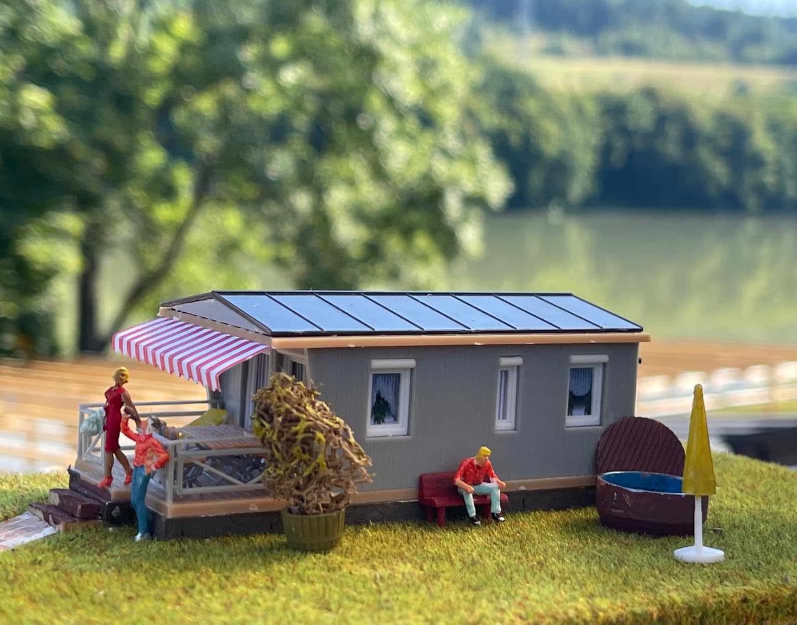 Urlaubsstimmung auf der Anlage
