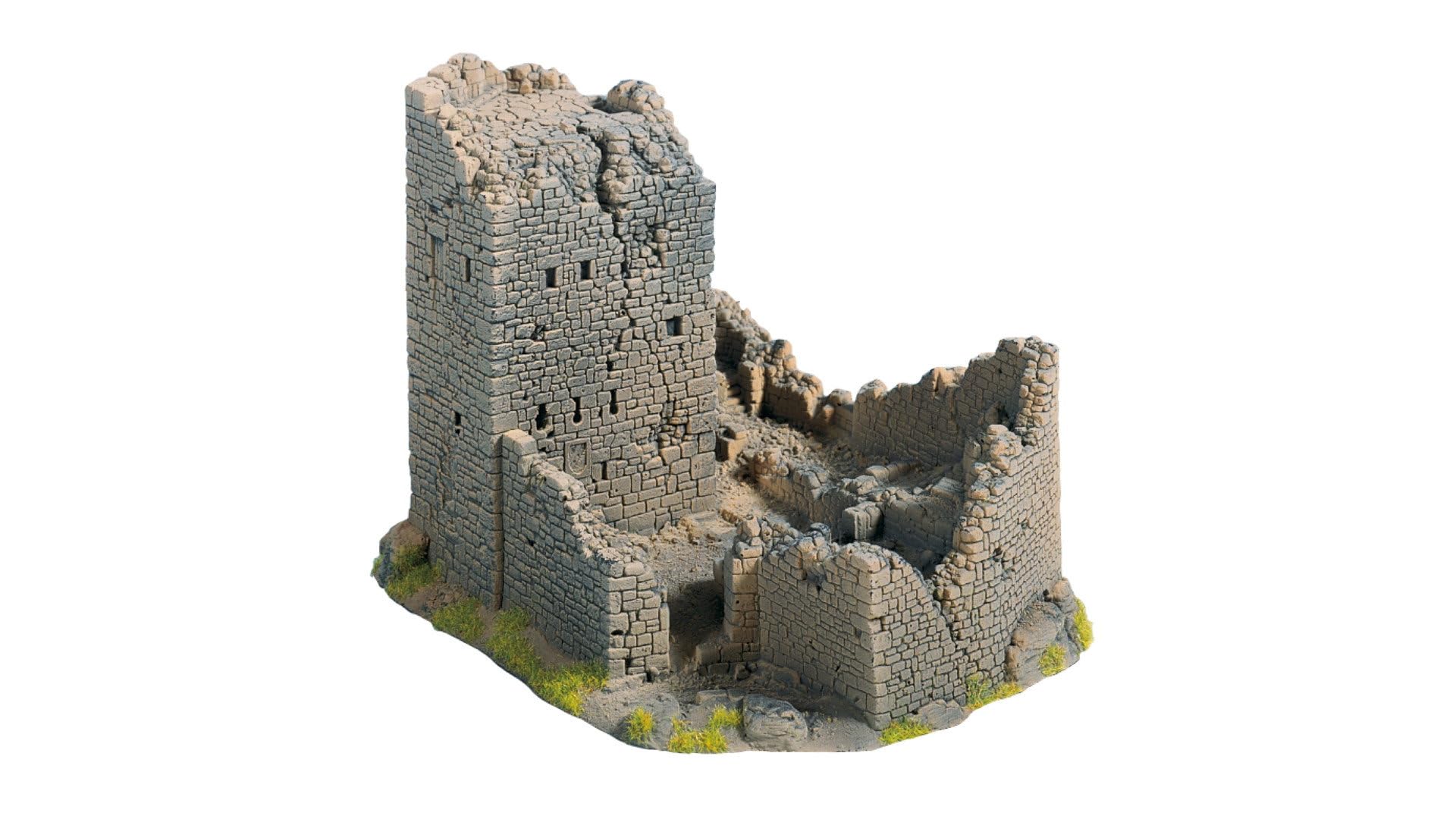 noch-58600-h0-tt-burgruine-18-x-14-x-12-cm-fertigmodell image 1