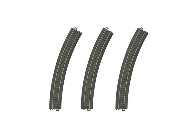m-rklin-start-up-20330-h0-c-gleis-gebogen-r3-30-3-st-ck image 1