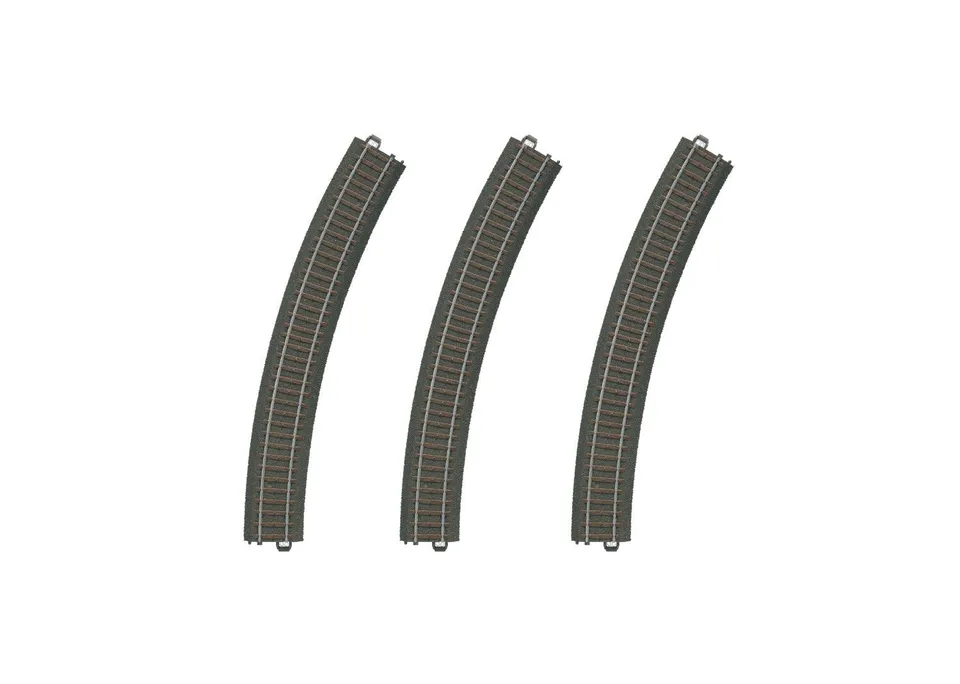 m-rklin-start-up-20330-h0-c-gleis-gebogen-r3-30-3-st-ck image 1