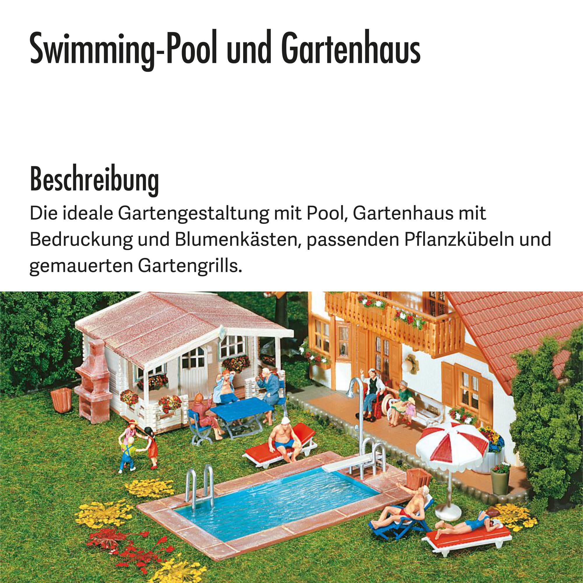 faller-swimming-pool-und-gartenhaus-h0-modellbausatz-57-teile image 3