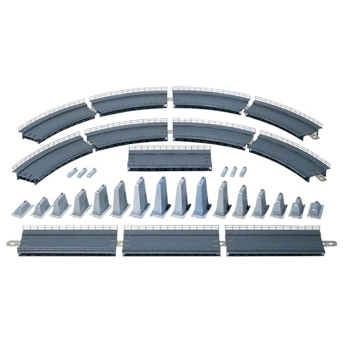 faller-auf-und-abfahrt-komplett-bausatz-spur-h0-r-360-mm-30-123-teile image 7