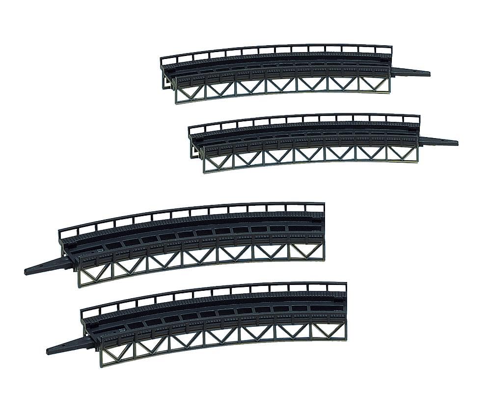 faller-282905-z-auffahrten-gebogen-4-teilig-bausatz image 1