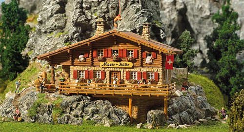 faller-hochgebirgsh-tte-moser-h-tte-h0-modellbausatz-182-x-130-x-120-mm image 8