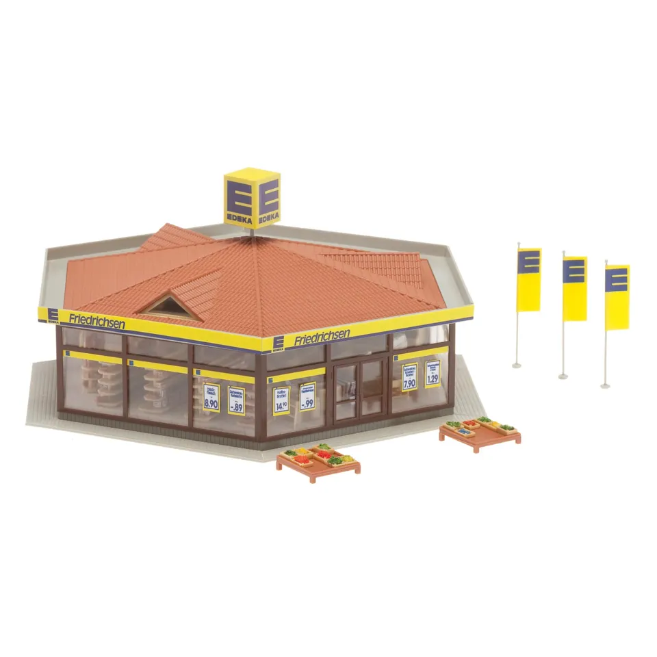 faller-130342-edeka-markt-friedrichsen-bausatz-h0 image 1