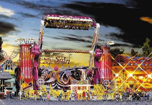 faller-karussell-top-spin-kirmes-bausatz-240x240x214-mm-h0 image 8