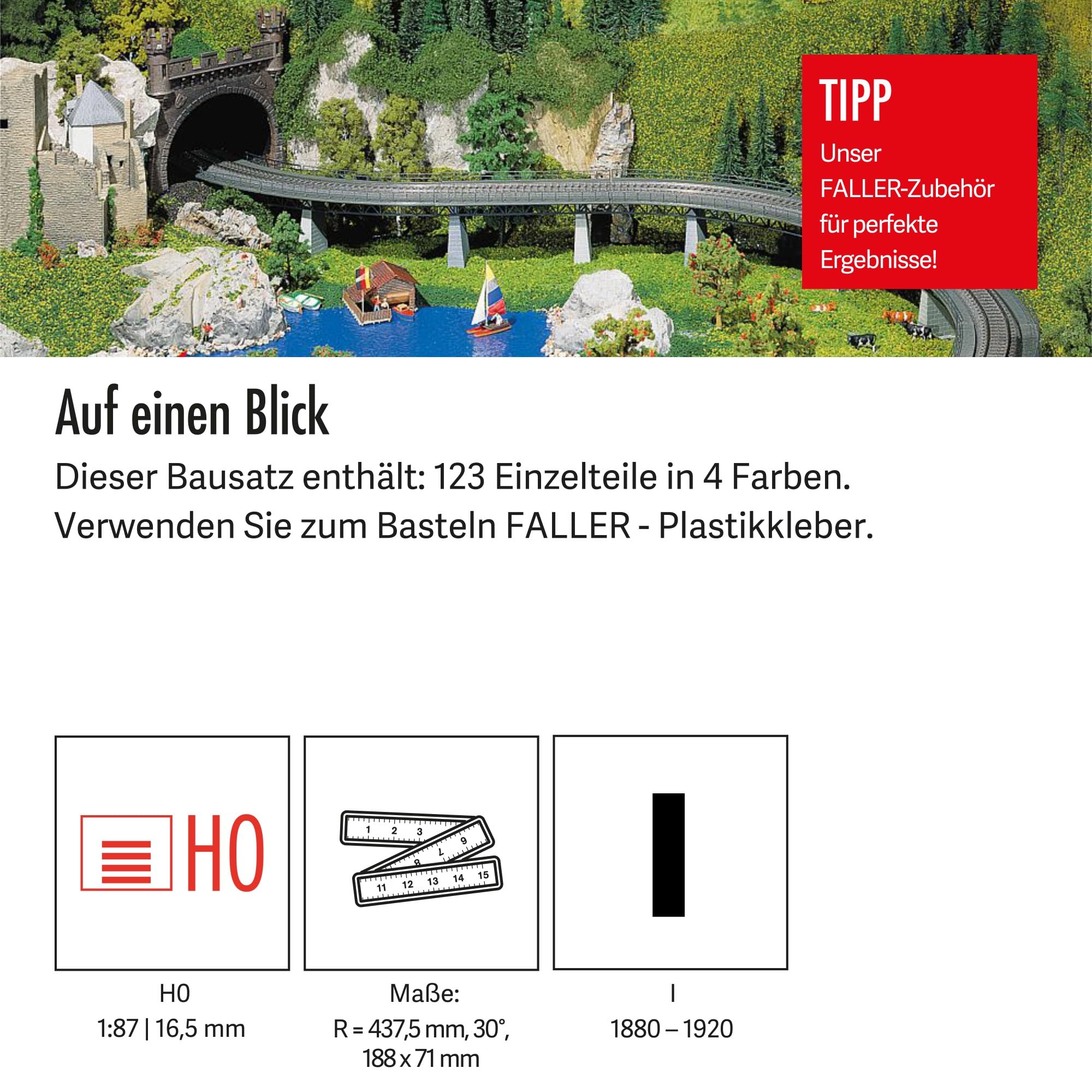 faller-120471-auf-abfahrt-h0-123-teile image 4
