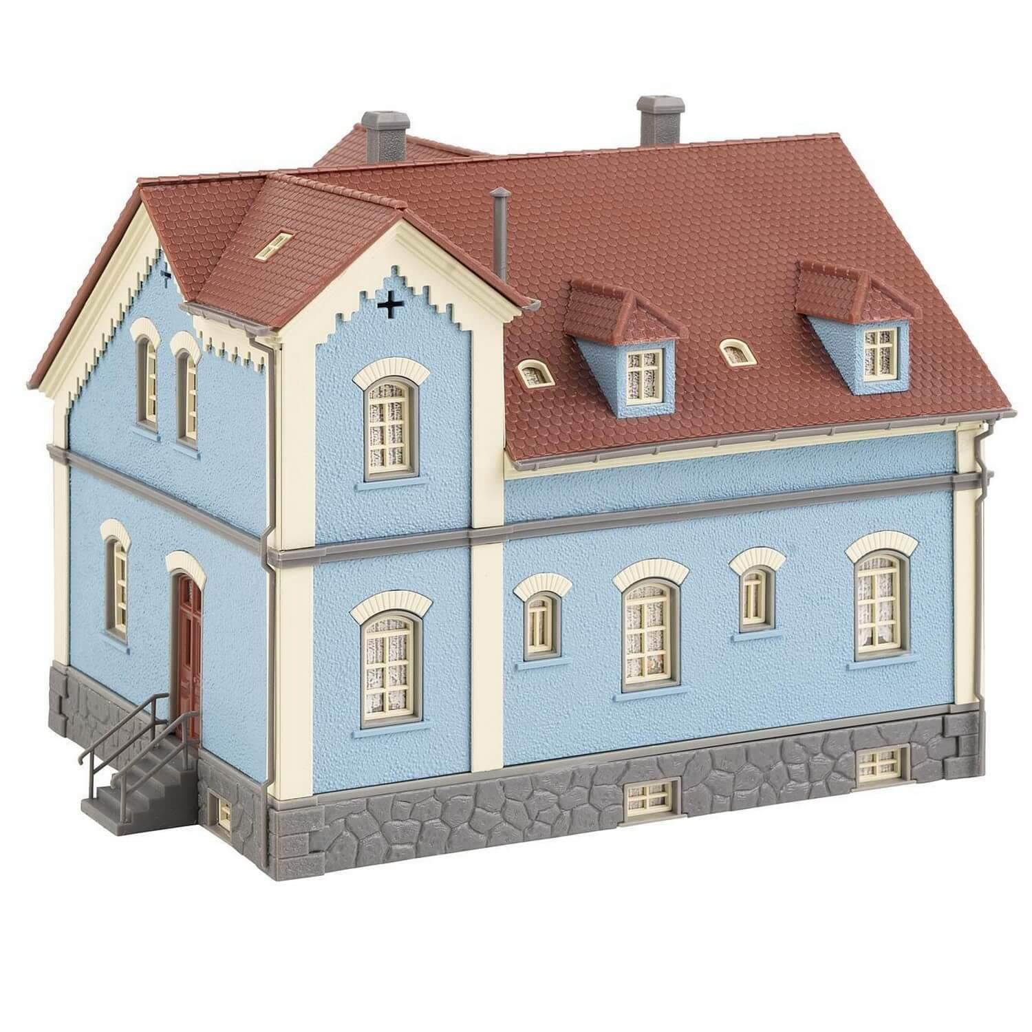 faller-191775-gro-es-siedlungshaus-wohnhaus-bausatz image 3