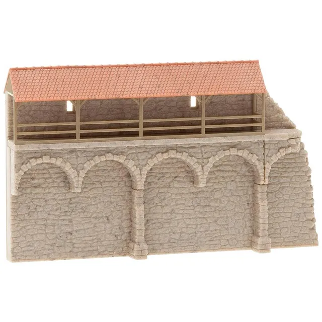 faller-232200-altstadtmauer-set-mit-stadtturm-spur-n image 1