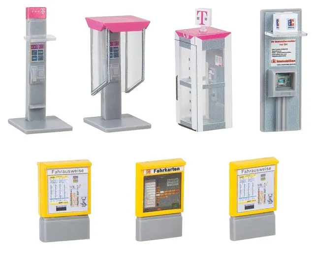 faller-stadtausgestaltungs-set-h0-epoche-v-telekom image 1