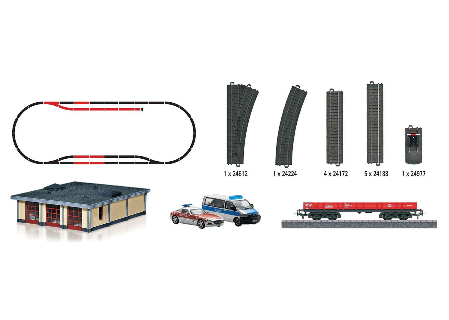 m-rklin-start-up-78752-erg-nzungspackung-feuerwache-spur-h0 image 2