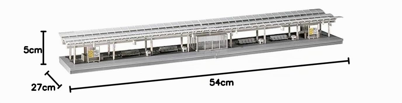 faller-120193-ice-bahnsteige-2-st-ck-moderner-bahnhof-h0 image 3