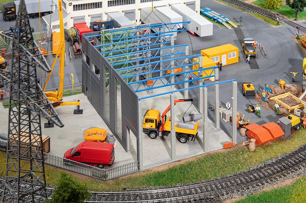 faller-130892-industriehalle-im-bau-systembau-goldbeck image 1