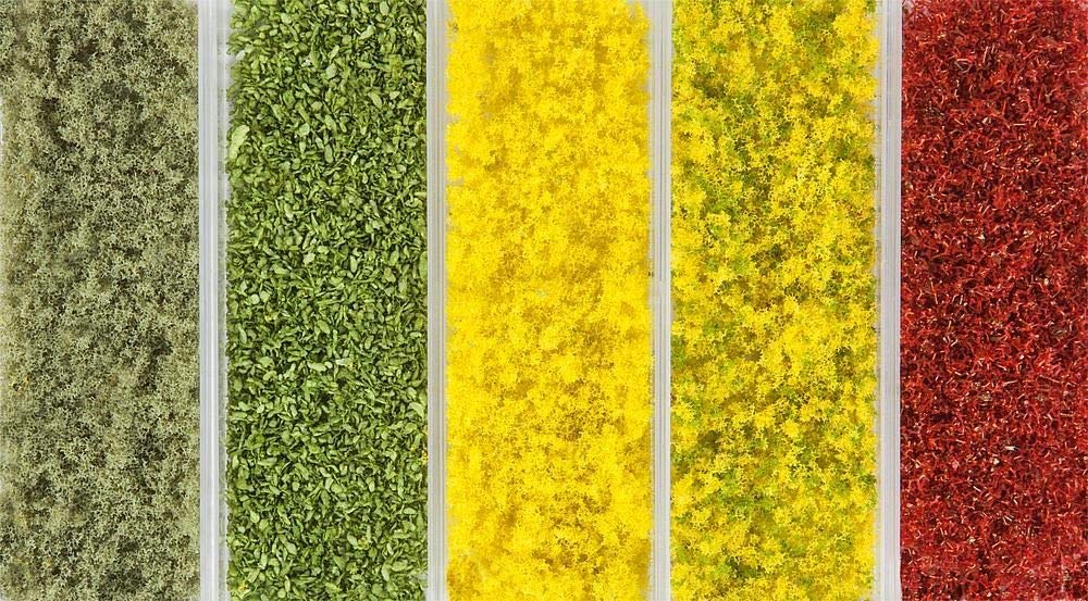 faller-belaubungsmaterial-sommer-mix-5-sorten-laub-h0 image 1