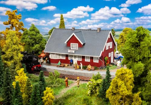 faller-schwedischer-bahnhof-geb-ude-bausatz-spur-h0 image 3