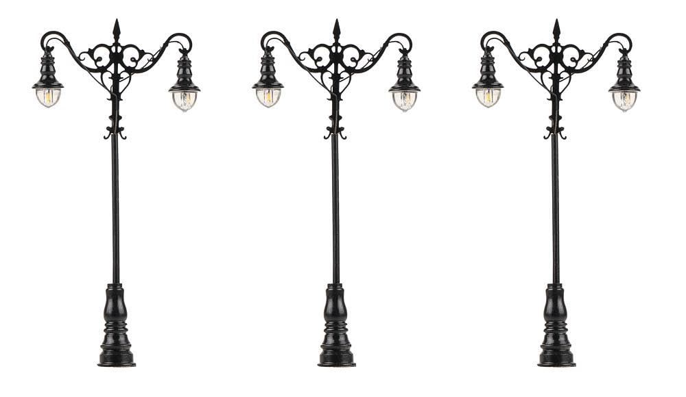 faller-180106-led-laterne-kugel-h-ngeleuchte-h0-3-st-ck-kaltwei image 1