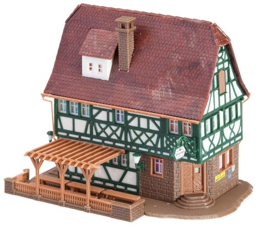 faller-232282-gasthof-rothenburg-bausatz-spur-n-wei-mit-laube image 4