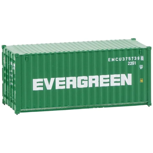 faller-182004-20-container-evergreen-h0-69x28x30-mm image 1