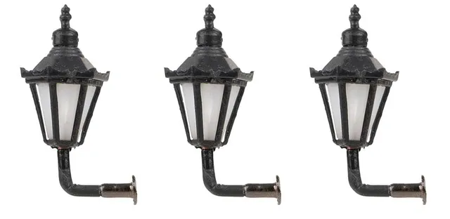 faller-180111-led-wandlaterne-einfach-h0-fertigmodell-3-st-ck image 1