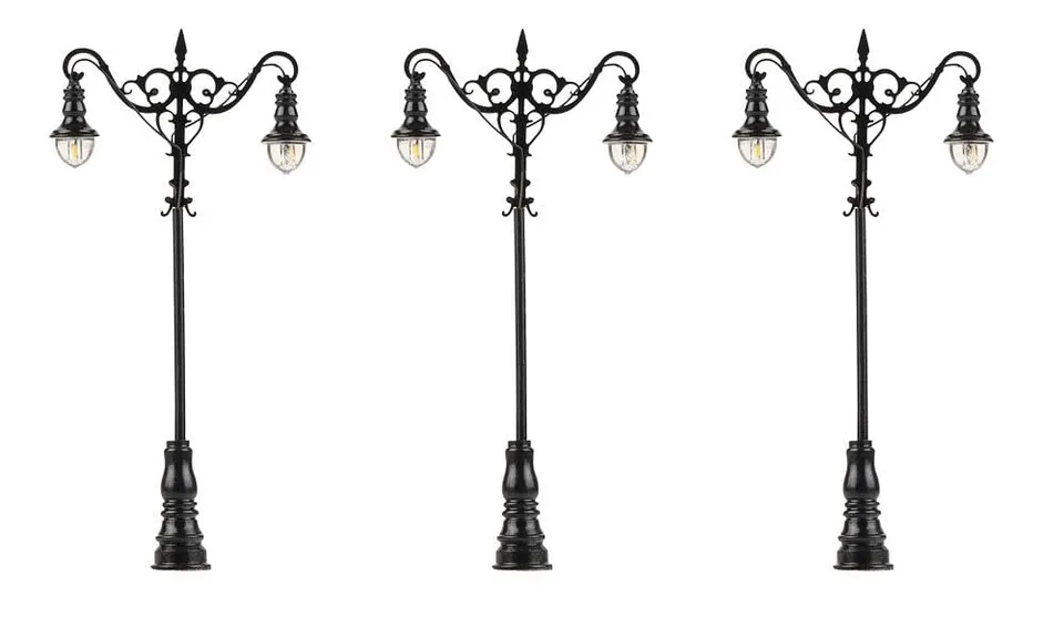 faller-180106-led-laterne-kugel-h-ngeleuchte-h0-3-st-ck-kaltwei image 1