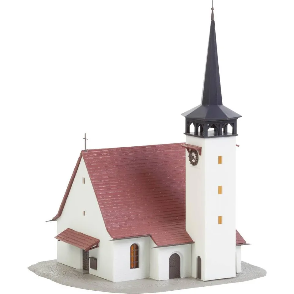 faller-232314-kirche-mit-spitzdach-spur-n-bausatz image 1