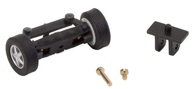 faller-vorderachse-komplett-montiert-f-r-pkw-gro-mit-r-dern-h0 image 1