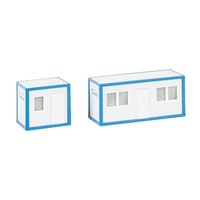 faller-b-rocontainer-h0-bausatz-2-stapelbare-mobilraum-container image 1
