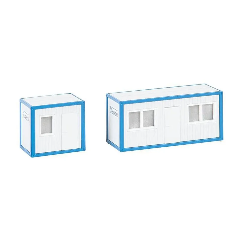 faller-b-rocontainer-h0-bausatz-2-stapelbare-mobilraum-container image 1