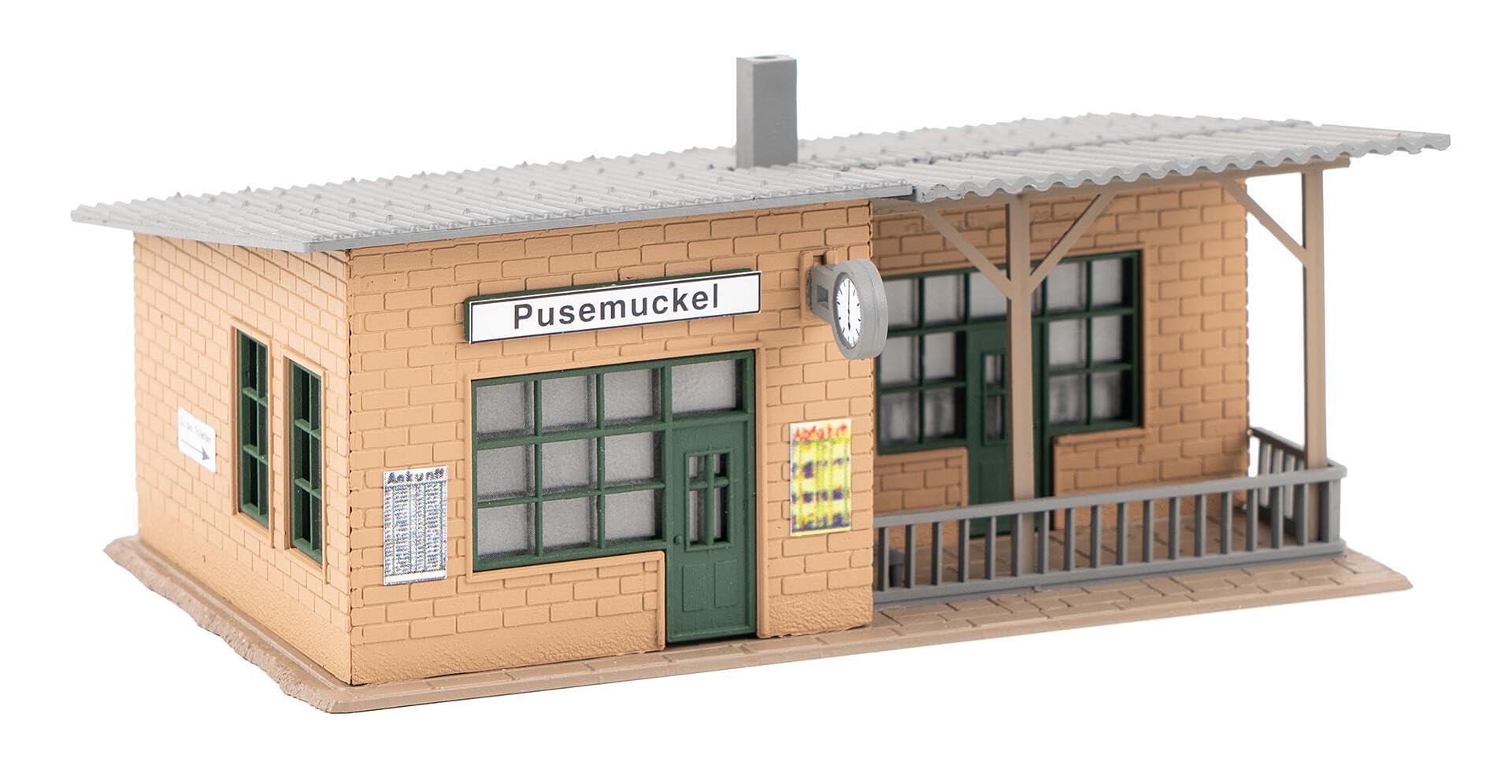 faller-haltepunkt-pusemuckel-bahnhofs-bausatz-spur-h0-1-87 image 1