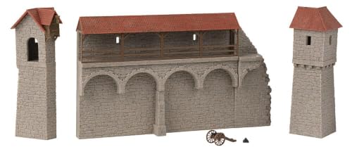 faller-130693-altstadtmauer-set-mit-wehrt-rmen-und-kanone image 6