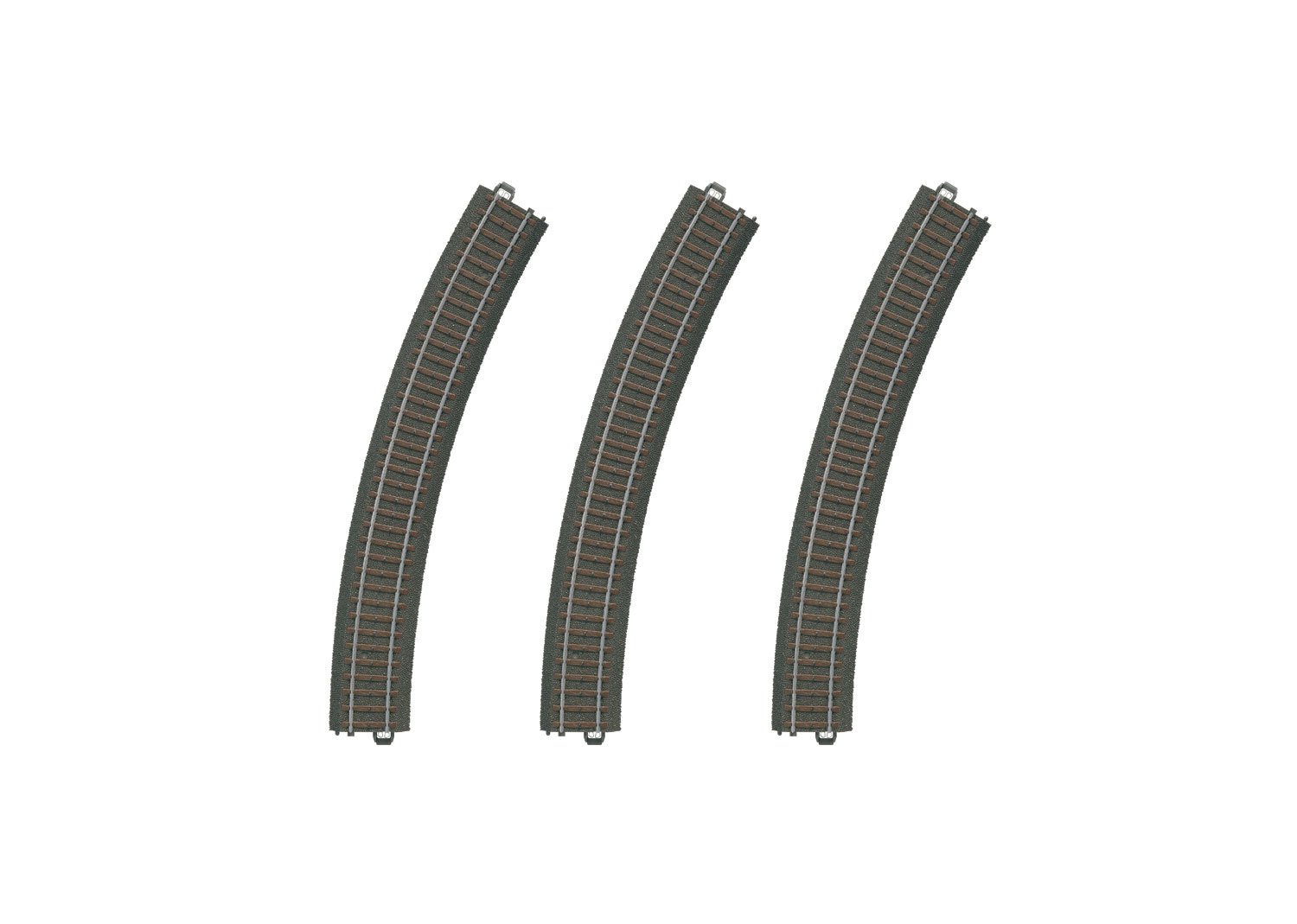 m-rklin-start-up-20330-h0-c-gleis-gebogen-r3-30-3-st-ck image 1