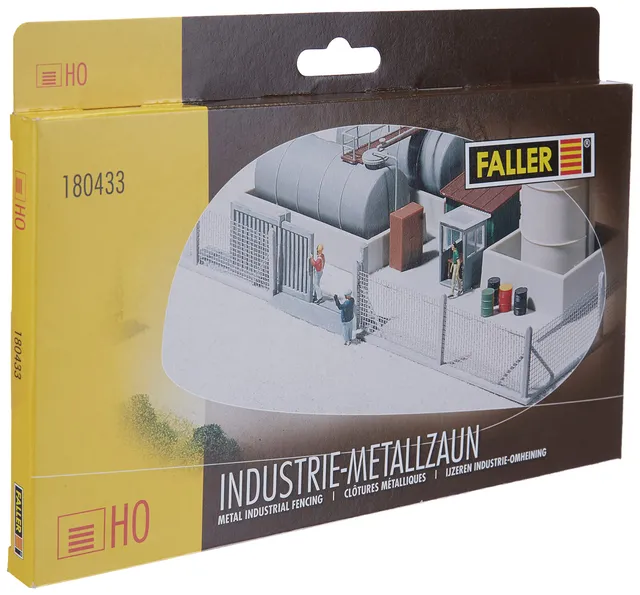 faller-180433-industrie-metallzaun-h0 image 1