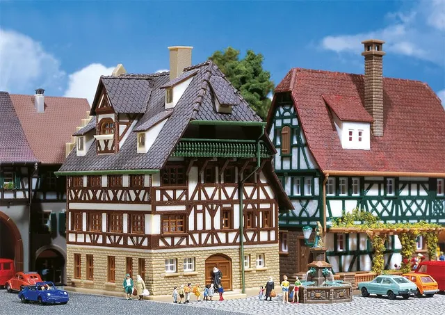 faller-232280-fachwerkhaus-franken-spur-n-bausatz image 1
