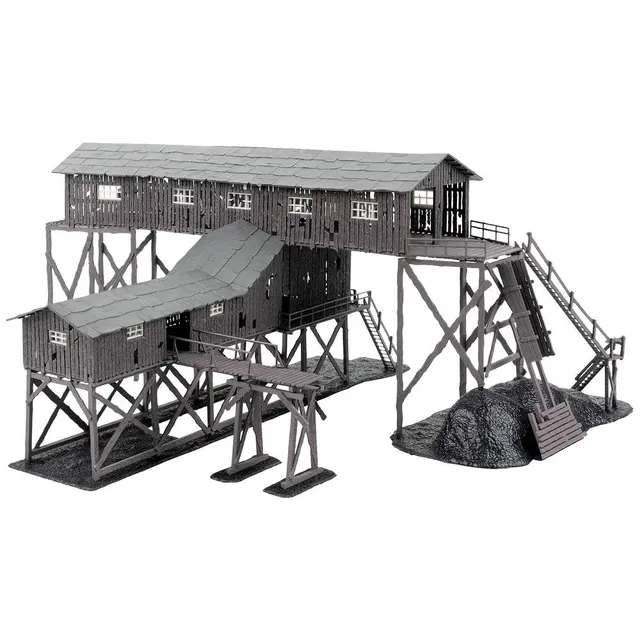 faller-alte-kohlemine-holzbauweise-h0-modellbausatz image 1