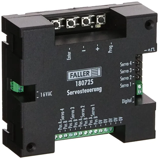 faller-servosteuerung-f-r-4-servos-h0-tt-n-16v-elektronik image 1