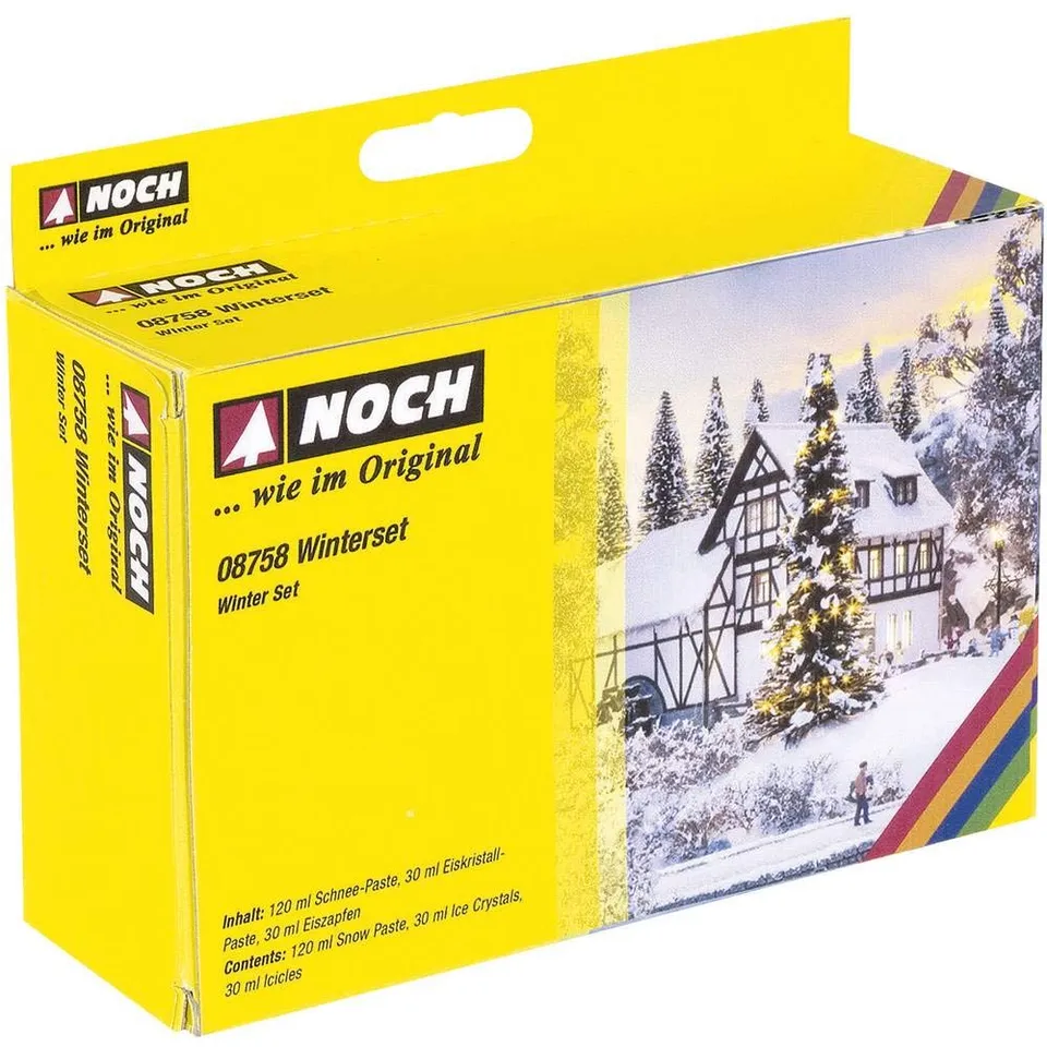 noch-08758-winter-set-h0-tt-n-z-schnee-paste-eiskristall-eiszapfen image 1
