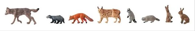 faller-tiere-im-wald-landschafts-figuren-set image 1