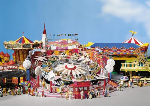 faller-karussell-flipper-h0-kirmes-bausatz-436-teile-motorisiert image 4