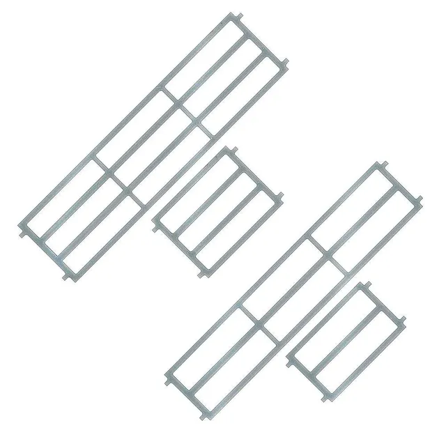 faller-180434-boxen-und-laufhof-zaunsystem-wei-h0-2000-mm image 1