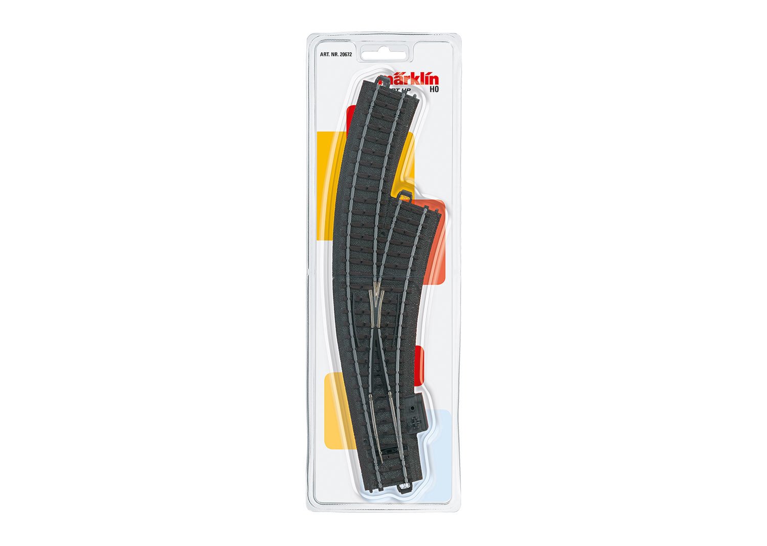 m-rklin-start-up-20672-bogenweiche-rechts-c-gleis-h0 image 1