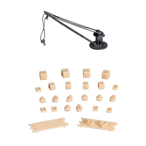 faller-222176-verladekran-mit-ladegut-geb-ude-bausatz-spur-n-beige image 4