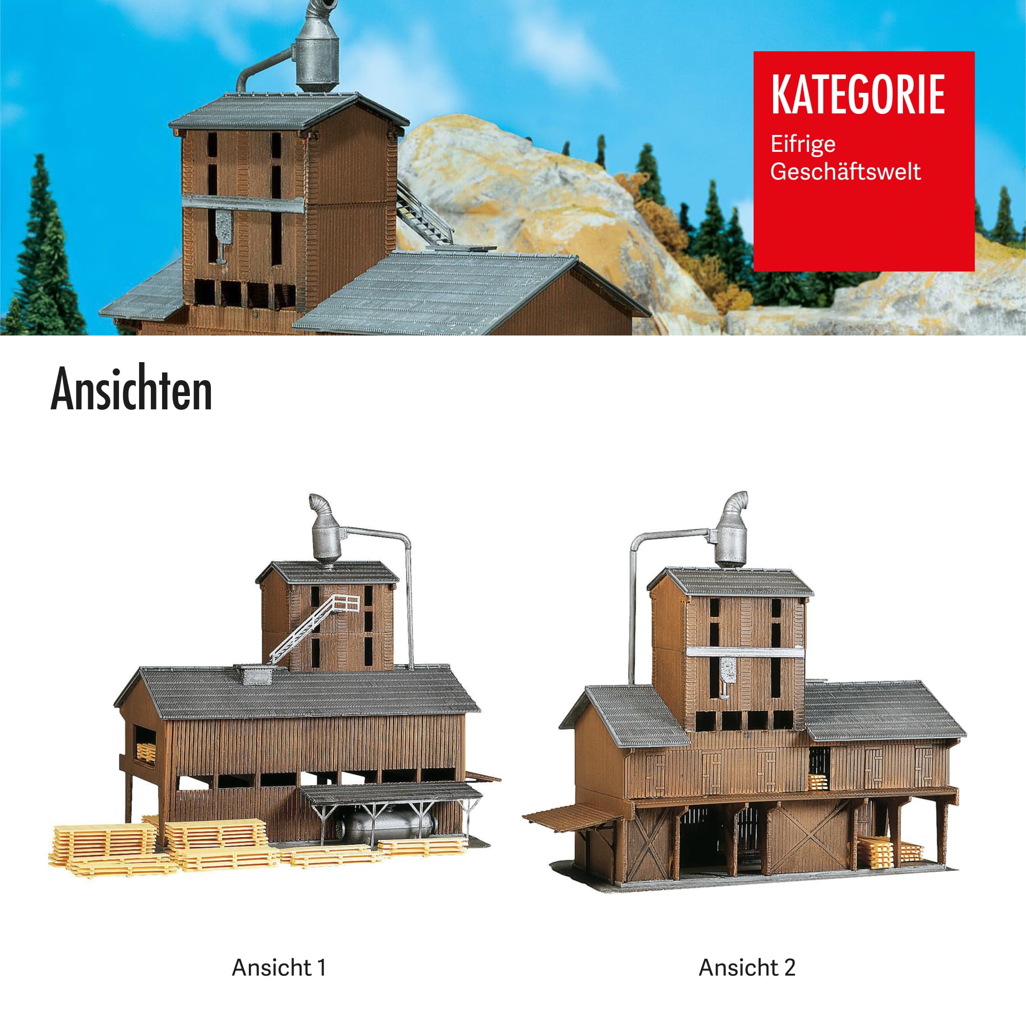 faller-222181-s-gewerk-mit-bretterlager-bausatz-h0 image 5