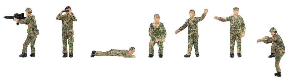 faller-soldaten-in-der-ausbildung-figuren-set image 1