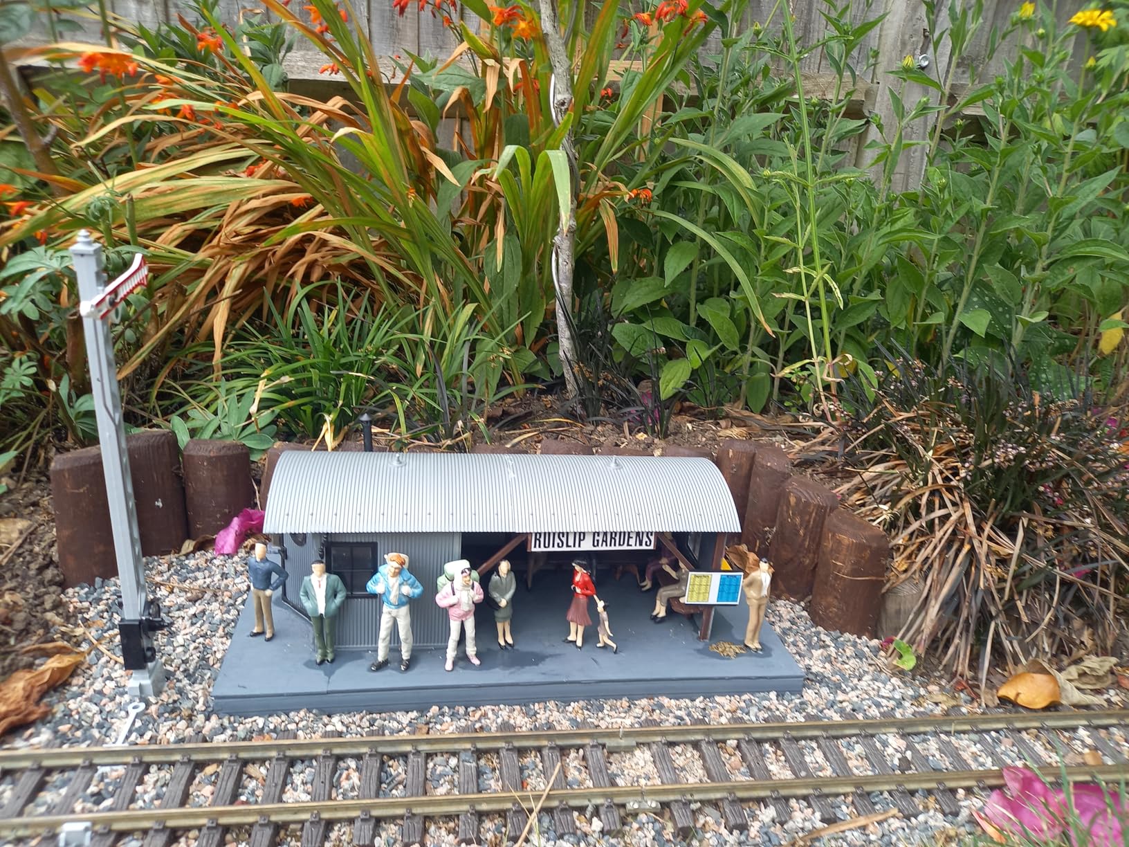 Ideal für die Gartenbahn